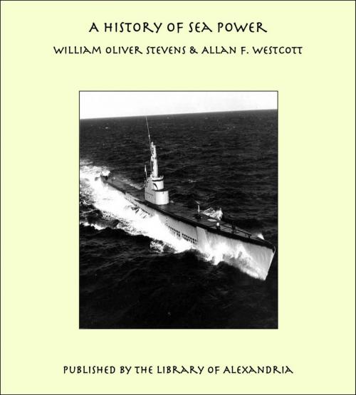 Cover of the book A History of Sea Power by William Oliver Stevens, Library of Alexandria