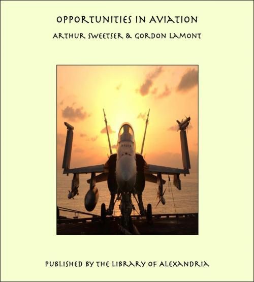 Cover of the book Opportunities in Aviation by Arthur Sweetser, Library of Alexandria