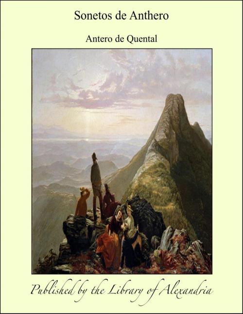 Cover of the book Sonetos de Anthero by Antero de Quental, Library of Alexandria