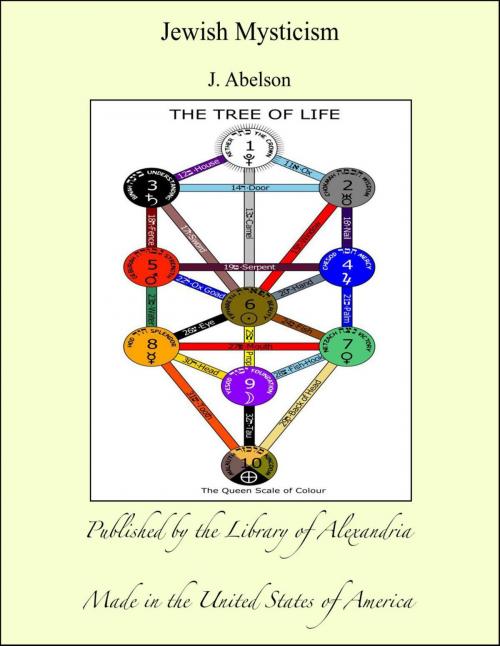 Cover of the book Jewish Mysticism by J. Abelson, Library of Alexandria
