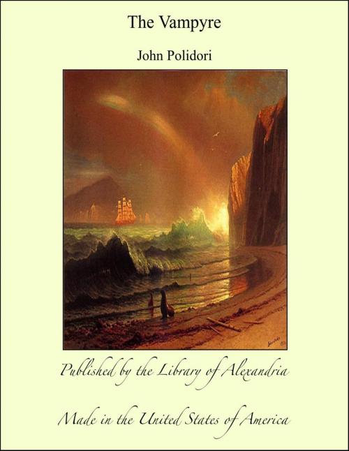 Cover of the book The Vampyre by John Polidori, Library of Alexandria