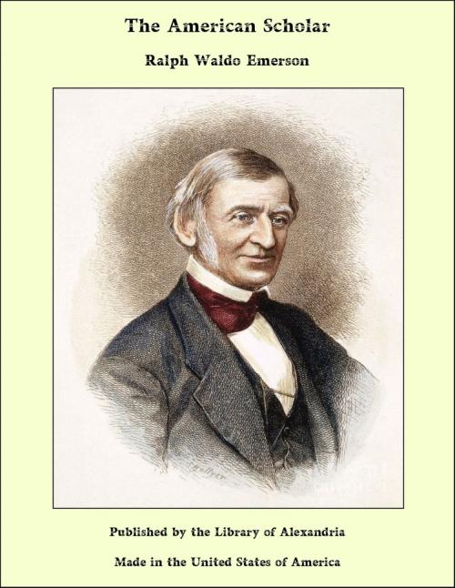Cover of the book The American Scholar by Ralph Waldo Emerson, Library of Alexandria