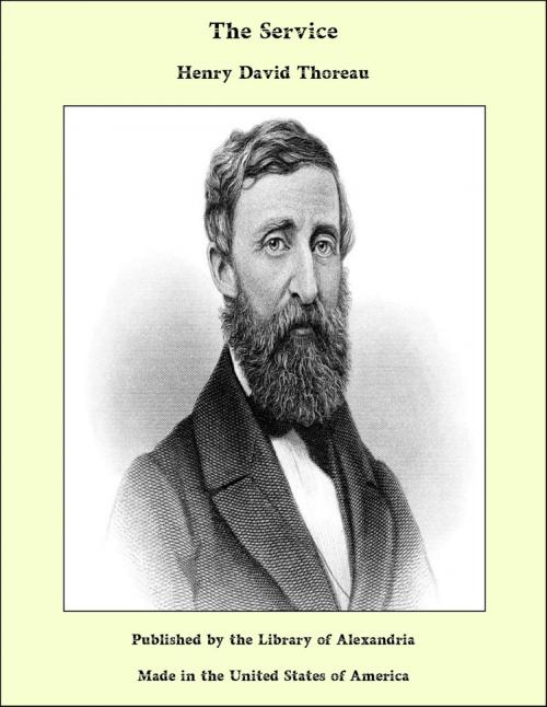 Cover of the book The Service by Henry David Thoreau, Library of Alexandria