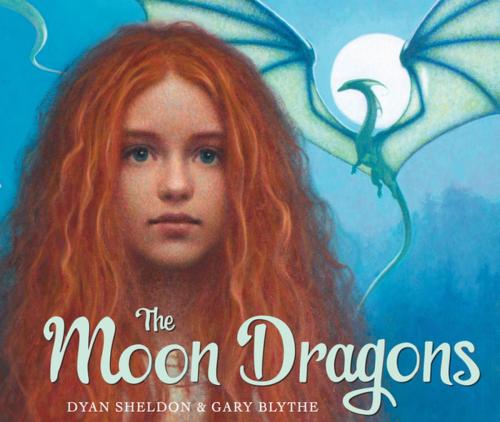 Cover of the book The Moon Dragons by Dyan Sheldon, Andersen Press USA