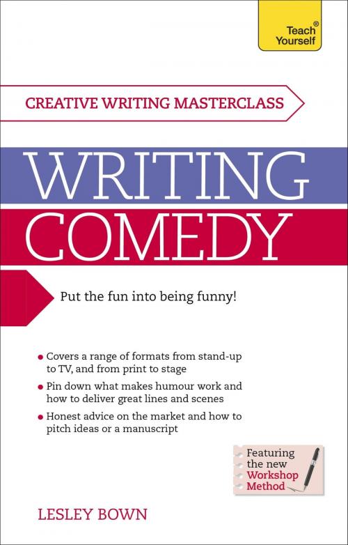 Cover of the book Writing Comedy by Lesley Bown, John Murray Press