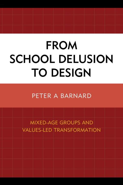 Cover of the book From School Delusion to Design by Peter A. Barnard, Rowman & Littlefield Publishers