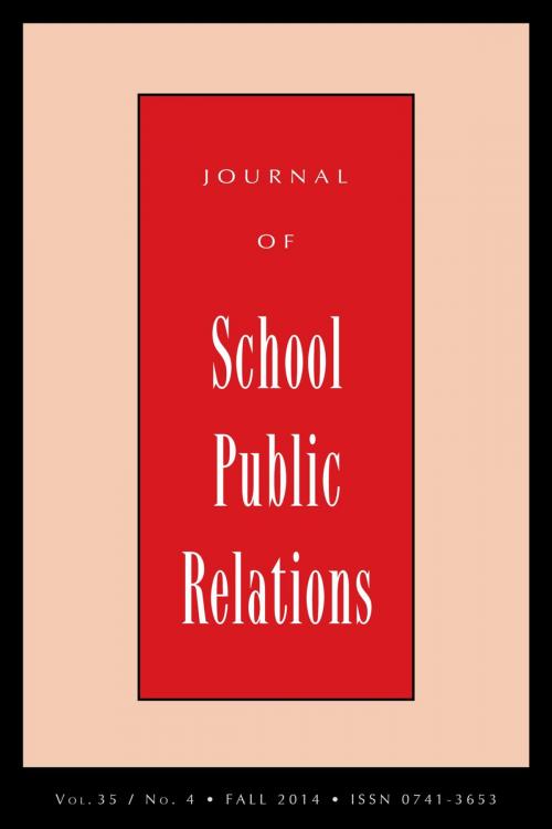 Cover of the book Jspr Vol 35-N4 by Journal of School Public Relations, Rowman & Littlefield Publishers