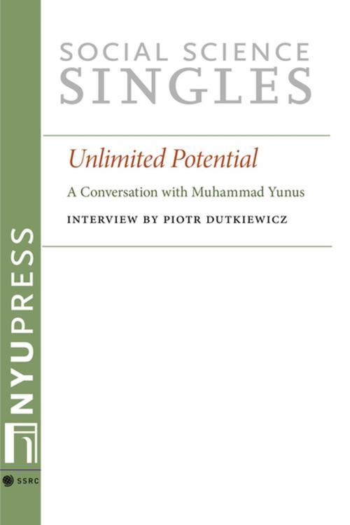 Cover of the book Unlimited Potential by Muhammad Yunus, NYU Press