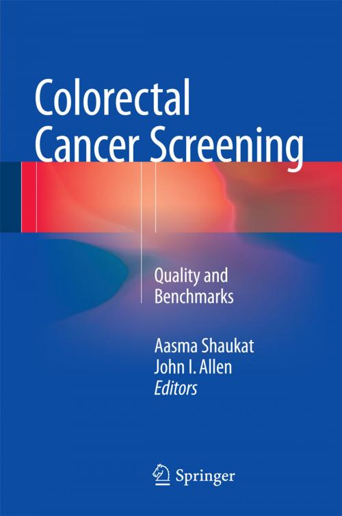 Cover of the book Colorectal Cancer Screening by , Springer New York