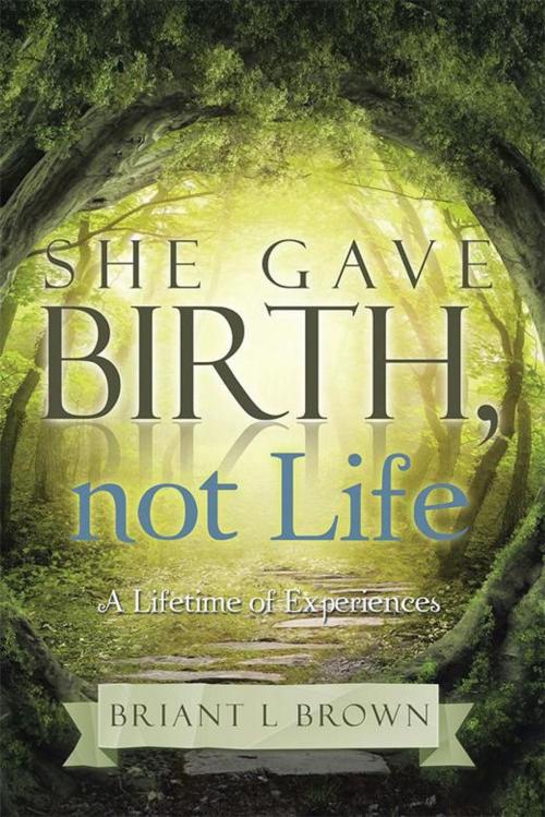 Cover of the book She Gave Birth, Not Life by Briant L. Brown, Xlibris US