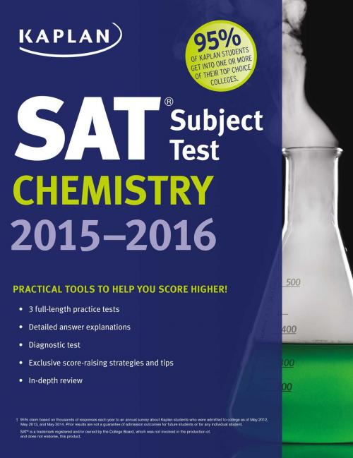 Cover of the book Kaplan SAT Subject Test Chemistry 2015-2016 by Kaplan Test Prep, Kaplan Publishing