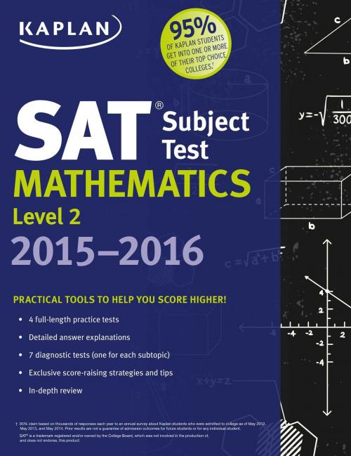 Cover of the book Kaplan SAT Subject Test Mathematics Level 2 2015-2016 by Kaplan Test Prep, Kaplan Publishing