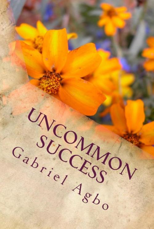 Cover of the book Uncommon Success by Gabriel Agbo, Gabriel Agbo