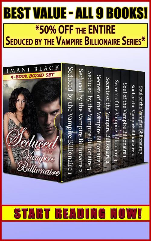 Cover of the book Seduced by the Vampire Billionaire 9-Book Boxed Set Bundle by Imani Black, SFBuzz Press