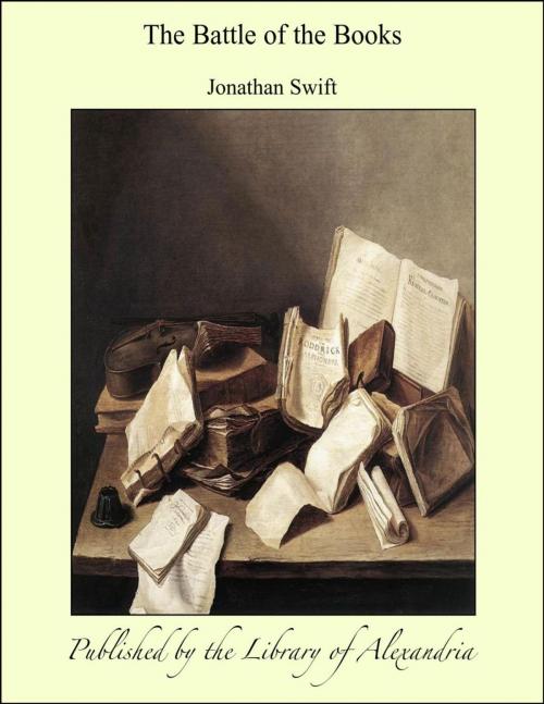 Cover of the book The Battle of The Books by Jonathan Swift, Library of Alexandria