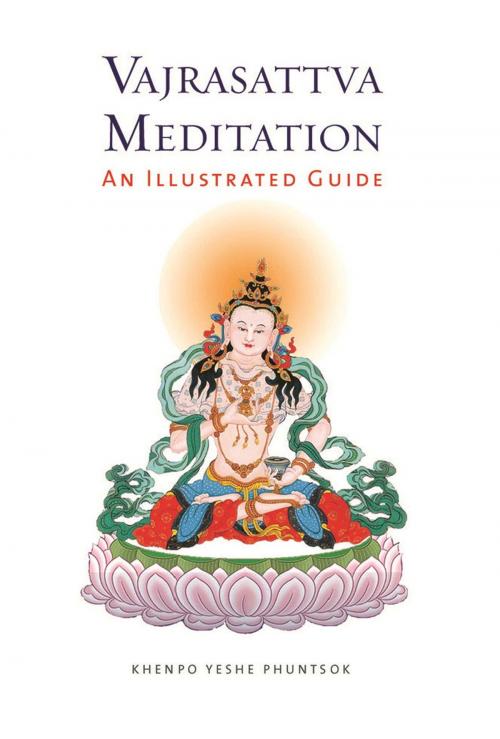 Cover of the book Vajrasattva Meditation by Khenpo Yeshe Phuntsok, Wisdom Publications