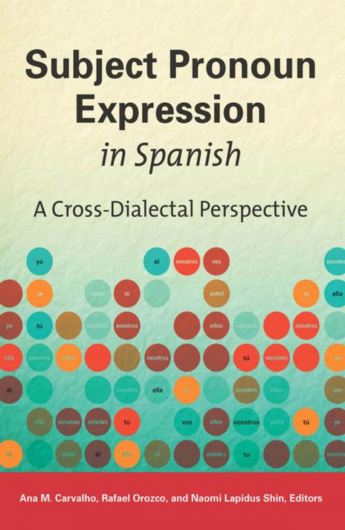 Cover of the book Subject Pronoun Expression in Spanish by , Georgetown University Press