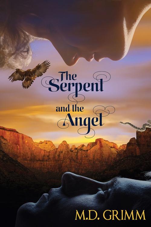 Cover of the book The Serpent and the Angel by M.D. Grimm, Dreamspinner Press