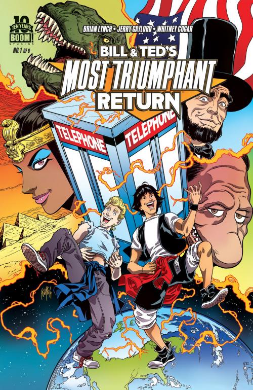 Cover of the book Bill & Ted's Most Triumphant Return #1 by Brian Lynch, BOOM! Studios