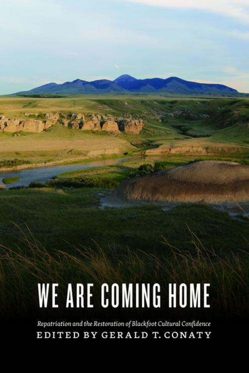 Cover of the book We Are Coming Home by Robert R. Janes, Allan Pard, Jerry Potts, Frank Weasel Head, Herman Yellow Old Woman, Chris McHugh, John W. Ives, Athabasca University Press