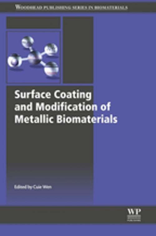 Cover of the book Surface Coating and Modification of Metallic Biomaterials by , Elsevier Science
