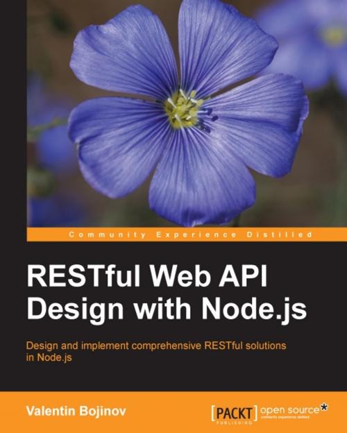 Cover of the book RESTful Web API Design with Node.js by Valentin Bojinov, Packt Publishing