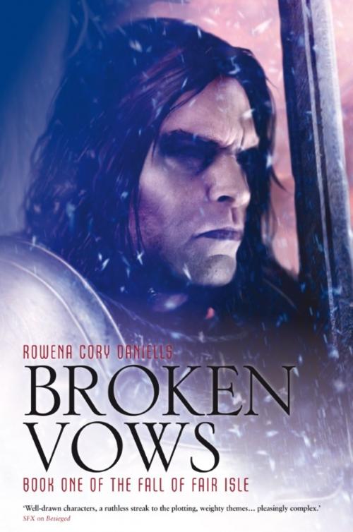 Cover of the book Broken Vows by Rowena Cory Daniells, Rebellion Publishing Ltd