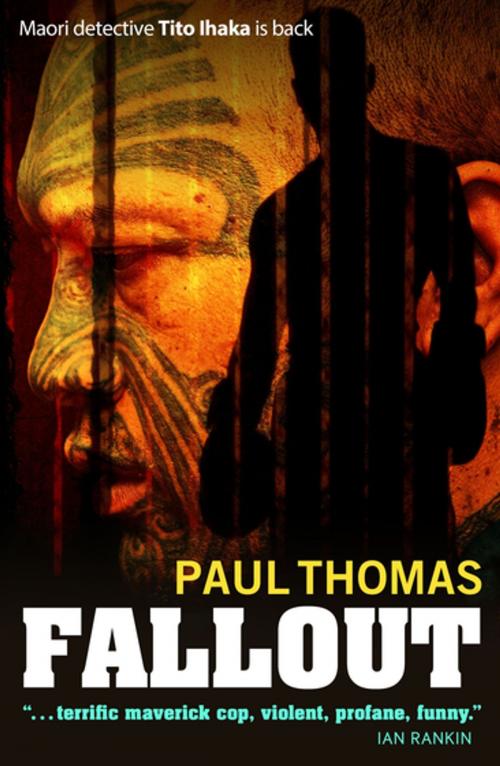 Cover of the book Fallout by Paul Thomas, Bitter Lemon Press