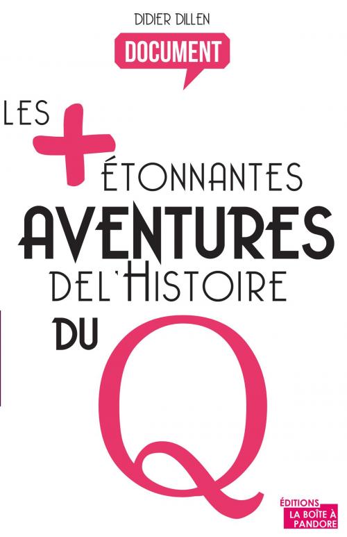 Cover of the book Les plus étonnantes aventures de l'histoire du Q by Didier Dillen, La Boîte à Pandore