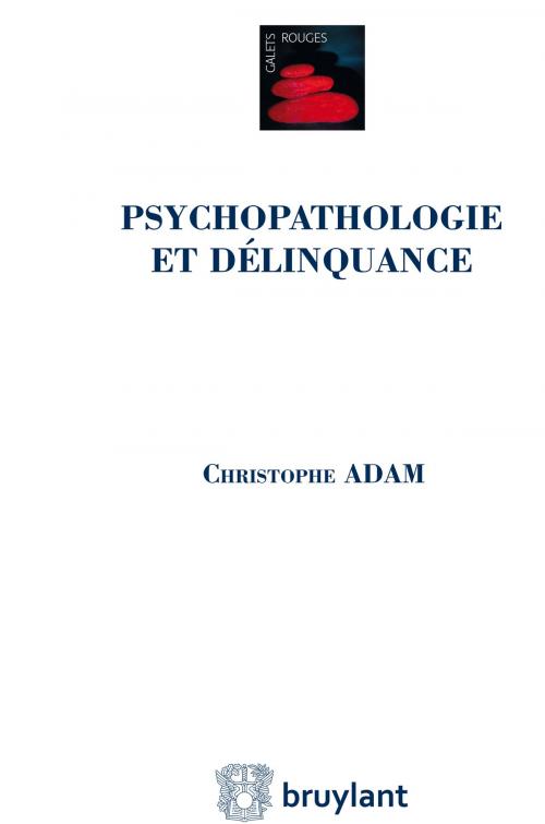 Cover of the book Psychopathologie et délinquance by Christophe Adam, Bruylant