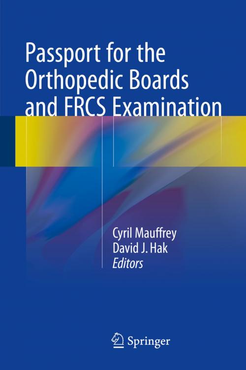 Cover of the book Passport for the Orthopedic Boards and FRCS Examination by , Springer Paris