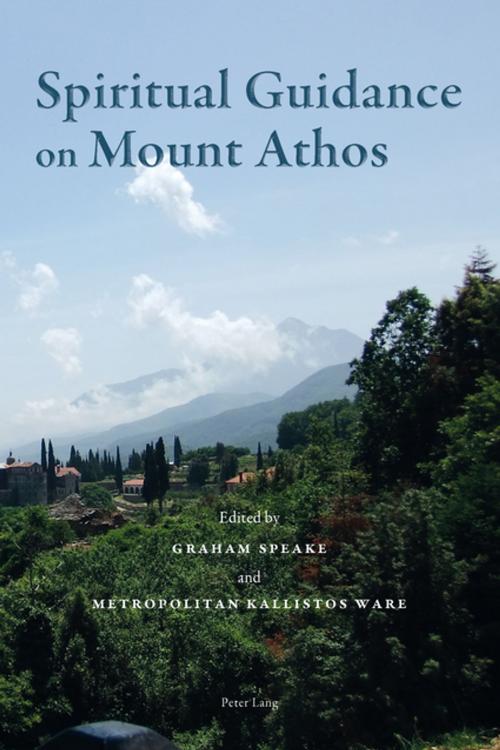Cover of the book Spiritual Guidance on Mount Athos by , Peter Lang