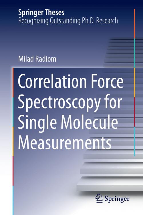 Cover of the book Correlation Force Spectroscopy for Single Molecule Measurements by Milad Radiom, Springer International Publishing