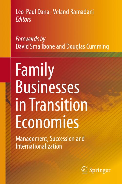 Cover of the book Family Businesses in Transition Economies by , Springer International Publishing