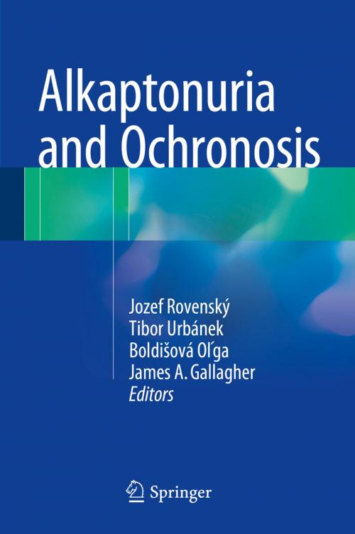Cover of the book Alkaptonuria and Ochronosis by , Springer International Publishing