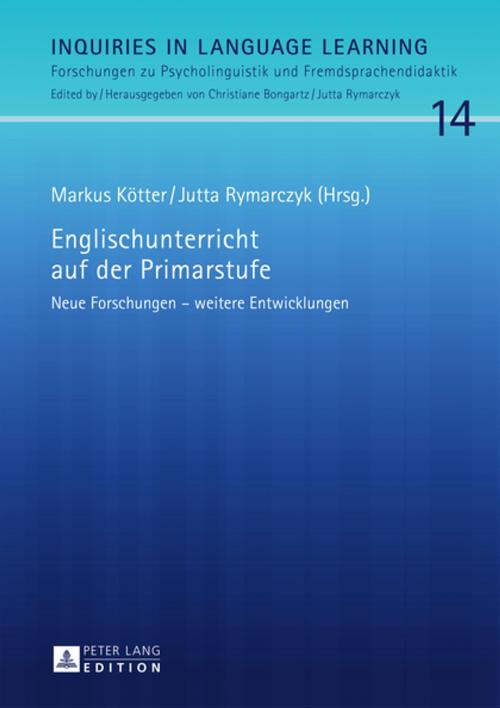 Cover of the book Englischunterricht auf der Primarstufe by , Peter Lang