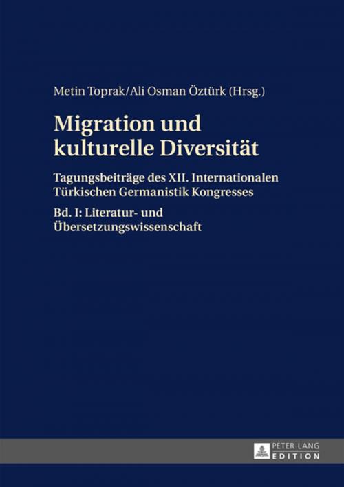 Cover of the book Migration und kulturelle Diversitaet by , Peter Lang