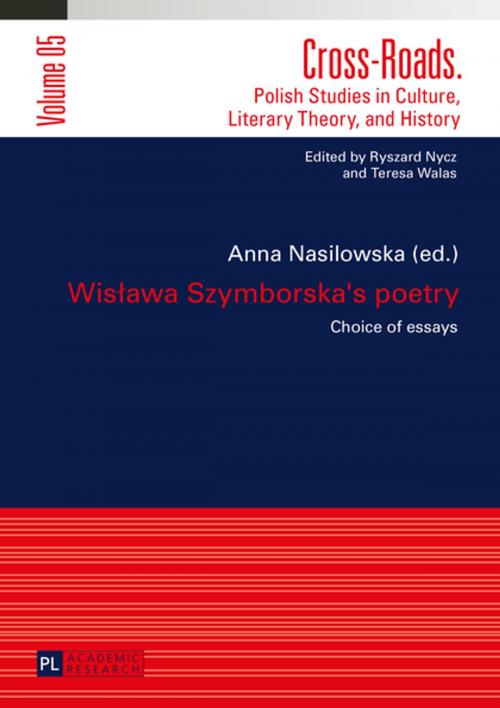 Cover of the book Wisława Szymborskas poetry by , Peter Lang