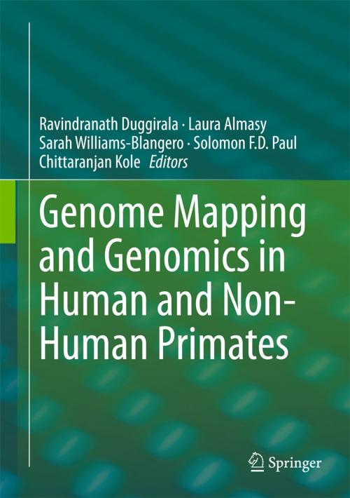 Cover of the book Genome Mapping and Genomics in Human and Non-Human Primates by , Springer Berlin Heidelberg