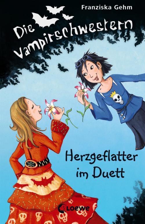 Cover of the book Die Vampirschwestern 4 - Herzgeflatter im Duett by Franziska Gehm, Loewe Verlag