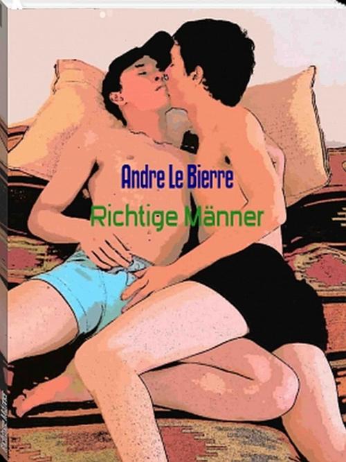 Cover of the book Richtige Männer by Andre Le Bierre, Andre Le Bierre