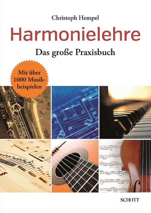 Cover of the book Harmonielehre by Christoph Hempel, Schott Music