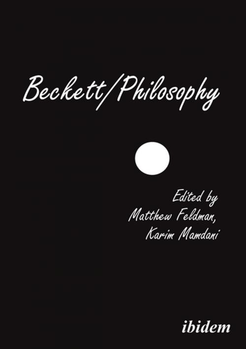Cover of the book Beckett/Philosophy by , Ibidem Press
