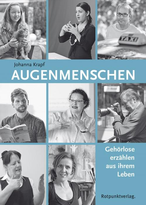 Cover of the book Augenmenschen by Johanna Krapf, Rotpunktverlag