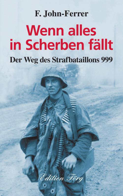Cover of the book Wenn alles in Scherben fällt - Der Weg des Strafbataillons 999 by F. John-Ferrer, Edition Förg