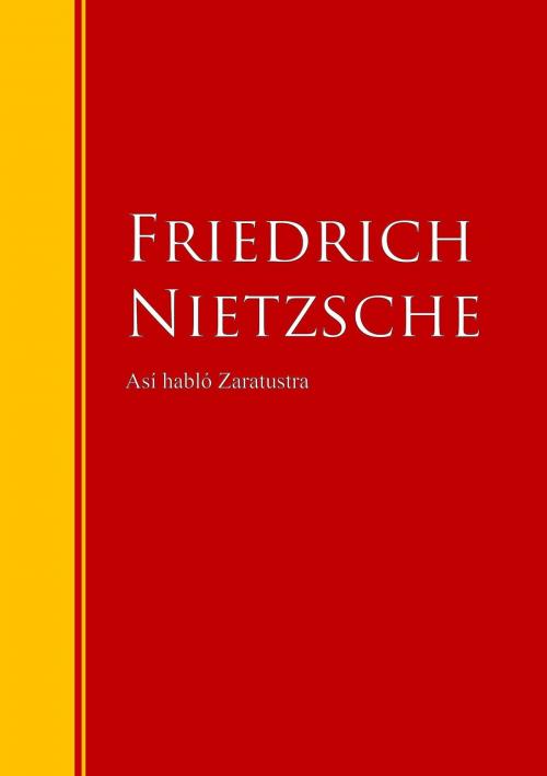 Cover of the book Así habló Zaratustra by Friedrich Nietzsche, IberiaLiteratura