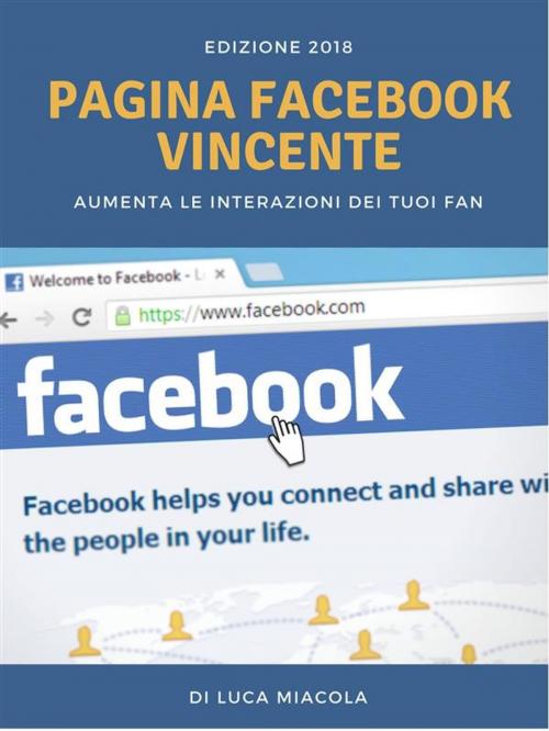 Cover of the book Pagina Facebook Vincente by Luca Miacola, Luca Miacola