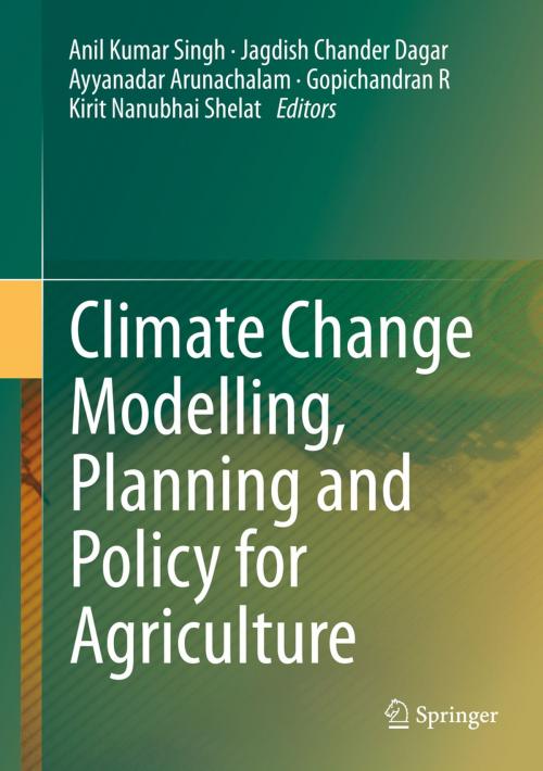 Cover of the book Climate Change Modelling, Planning and Policy for Agriculture by , Springer India