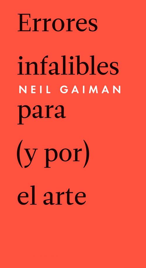 Cover of the book Errores infalibles by Neil Gaiman, MALPASO