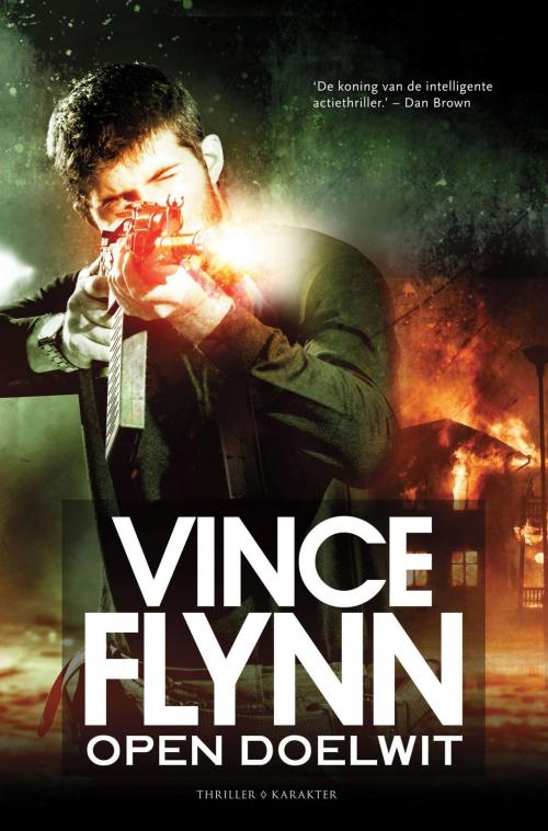 Cover of the book Open doelwit by Vince Flynn, Karakter Uitgevers BV